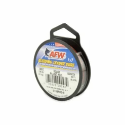 Nylon Coated Bleeding Leader 1x7 Strand Wire - Blood Red 30lb
