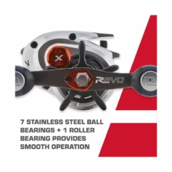Abu Garcia Revo® 5 X Low Profile Reel - X-W LP-L REVO WINCH LEFT -Rod Venture Sales Store 55486 6