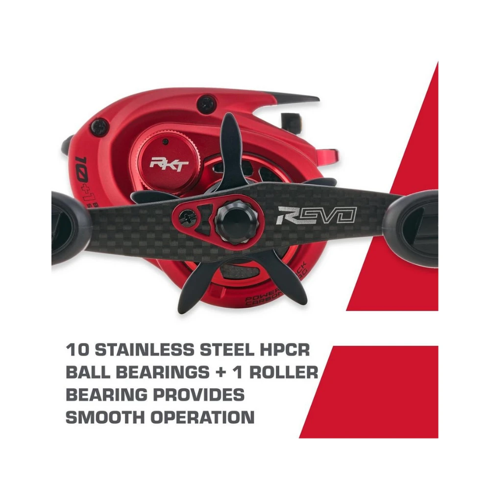 Abu Garcia REVO5 Rocket LP-L Revo Rocket Reel - Red/Black 2 Abu Garcia REVO5 Rocket LP-L Revo Rocket Reel - Red/Black - Image 2