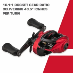 Abu Garcia REVO5 Rocket LP-L Revo Rocket Reel - Red/Black 12 Abu Garcia REVO5 Rocket LP-L Revo Rocket Reel - Red/Black -Rod Venture Sales Store 55491 4