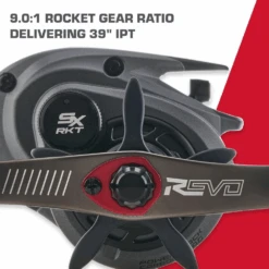 Abu Garcia REVO5 SX Rocket Reel - SX ROCKET LEFT LP -Rod Venture Sales Store 55501 5