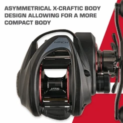 Abu Garcia Revo® Winch Low Profile Reel - Black/Red -Rod Venture Sales Store 55561 4